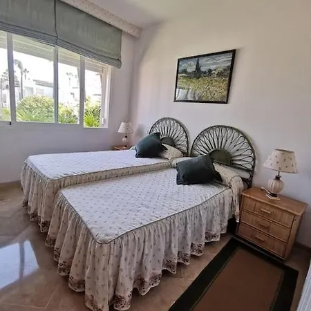 Piso Con Piscina A 1 Min Playa Lejlighed *
